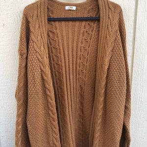Rust Colored Cardigan